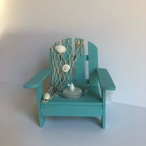 Beach Chair Candle Holder